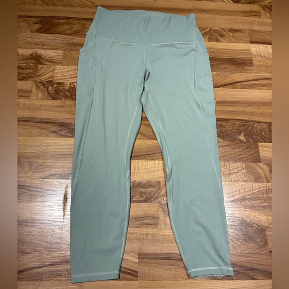 Lululemon Align High-Rise Pant with Pockets 25" Green Size 12 - Picture 3 of 9